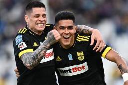 ¡Hizo el amague y le pegó desde el borde el área! Luis Palma marca su primer golazo de la temporada con el Aris en Grecia ante el equipo de Deiby Flores