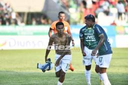 Marathón ha dado un golpe de autoridad en su casa ante el Motagua. Foto: Héctor Edú.