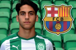 El futbolista de 18 años llega para hacer crecer la Masía del Barcelona.