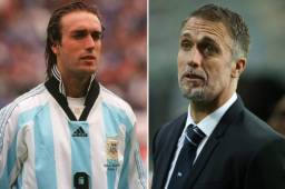 Con 56 goles en 78 partidos disputados, Batistuta es el segundo goleador histórico de la Selección de Argentina, ya que fue superado por Messi en 2016.