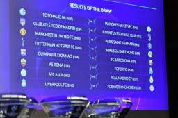 La UEFA dio a conocer los partidos de la próxima ronda en la Champions League.