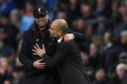 Klopp y Guardiola se han enfrentado en 13 ocasiones. El alemán es el dominador de la serie.