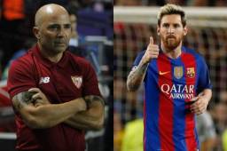 Jorge Sampaoli es uno de los técnicos favoritos de Lionel Messi.