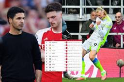 Arsenal vio como Manchester City le arrebató el liderato de la Premier League.