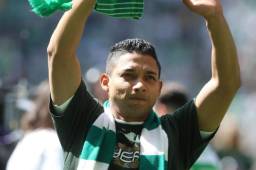 El lateral hondureño Emilio Izaguirre ha llegado a 250 partidos con la camisa del Celtic de Escocia jugando de titular y ganando el clásico contra el Rangers.