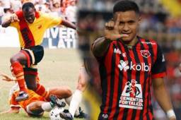 Roger Rojas está a cinco goles de igualar a Nicolás Suazo como el hondureño que más goles marcó en el fútbol de Costa Rica. Fotos cortesía