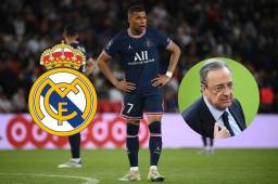 Kylian Mbappé dio la gran sorpresa al aparecer este lunes en Madrid.