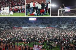 ¿Cómo se celebra una clasificación a la Eurocopa por primera vez en su historia? Georgia es un claro ejemplo. Locura total tras el triunfo en penales ante Grecia. Fotos: AFP.