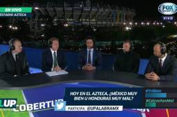 El equipo de Fox Sport coinciden que Honduras ha tenido un rendimiento muy malo en el estadio Azteca.