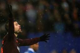 Gerard Piqué anotó su segundo gol de esta temporada.