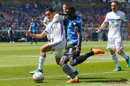 Andy Najar estuvo presente los 90 minutos en el triunfo del Anderlecht. Foto cortesía.