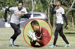 El portero Orlin Vallecillo dejó las canchas de la liga profesional para dedicarse de lleno a su carrera universitaria que piensa terminarla en dos años.