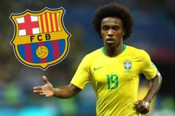 El Barcelona sigue insistiendo por el fichaje del brasileño Willian, según Sky Sports.