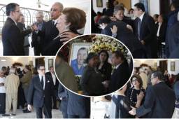 El empresario Rafael Ferrari está siendo velando en Funerales La Auxiliadora de Suyapa de Tegucigalpa. Muchos empresarios, deportistas, periodistas y muchas personalidades han llegado para darle el último adiós.