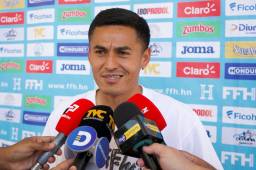 La Selección de Honduras se prepara ya con su plantel completo para los compromisos ante Guatemala. Foto: Mauricio Ayala