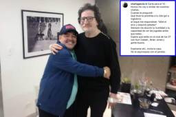 Charly García le dedicó una emotiva carta a Diego Maradona.