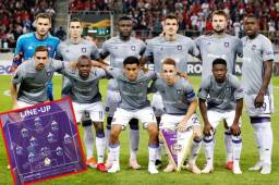 El Anderlecht está utilizando a Andy Najar como defensa central, lateral y extremo.