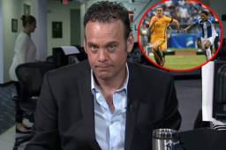David Faitelson está siguiendo el partido entre catrachos y socceroos.