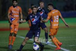 Gonzalo Klusener ingresó en el segundo tiempo, tuvo una clara para abrir el marcador, pero perdonó a la UPNFM. (Fotografías por Johny Magallanes)