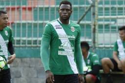 El delantero Yustin Arboleda anotó 22 goles este año con Marathón y lo condujo al título del Clausura 2018.