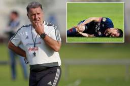 El 'Tata' Martíno confía que el delantero Hirving 'Chucky' Lozano estará recuperado y listo para la Copa Oro 2019.