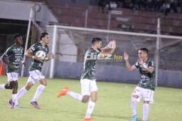 Lucas Campana evitó la derrota del Verde en el estadio Ceibeño. Foto: Samuel Zelaya.