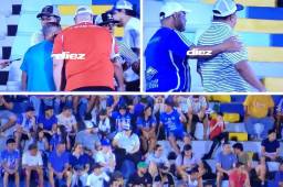 ¡A puño Limpio! Presidente de equipo de Liga Nacional se va a los golpes con aficionado en pleno partido