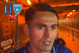 Andy Najar sufrió una contractura en el último entrenamiento previo al partido amistoso entre Honduras - Guatemala.