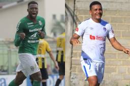 Yustin Arboleda y Carlos Will los goleadores vigentes del clásico Marathón-Olimpia.