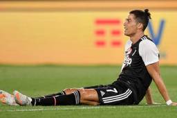 Cristiano Ronaldo demostró un pobre rendimiento en la final de la Copa Italia.