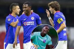 Cruz Azul le clavó ocho tantos al Arcahaie y el arquero Camy Marcelin no pudo ocultar su frustración.