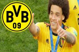 Axel Witsel logró quedar en tercer lugar con la selección de Bélgica en el Mundial de Rusia 2018.