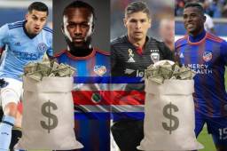 La MLS anunció hoy los salarios de sus jugadores. Esto cobra cada futbolista tico. Mirá quién es el que más gana y el que menos cobra.