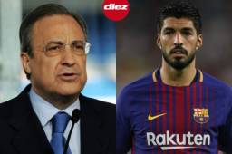 Florentino Pérez criticó la conducta que muestra Suárez en cada partido.