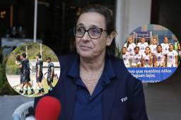 Marie Laure Lemineur se encuentra de visita en Honduras y explicó el trabajo que realiza su departamente de Salvaguardia y Protección de la Niñez de la FIFA. Foto DIEZ: Neptalí Romero