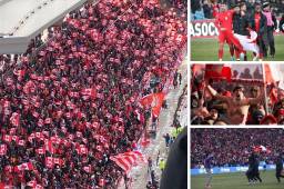 Las impresionantes imágenes de la celebración de la selección de Canadá que se ha clasificado oficialmente este domingo al Mundial de Qatar 2022.