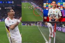 Ángel Di María anota un golazo olímpico en la Champions ante el Salzburgo en el cierre del grupo D.