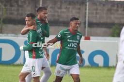 Marathón sumó de tres ante Real Sociedad en Tocoa. Foto: José Luis Barralaga.