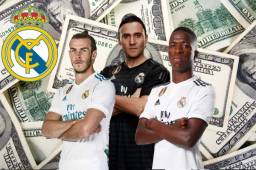 El equipo merengue tiene un valor de plantilla de 153 millones dólares y aquí te presentamos cuánto vale y el sueldo de cada jugador.