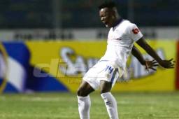 Junior Lacayo celebró con todo el gol anotado a Real Sociedad.
