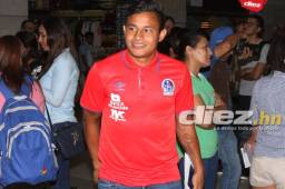 German Mejía viajó a los Estados Unidos para dos partidos amistosos de Olimpia ante el Alianza.