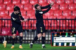 Barcelona aprovechó la celebración de Griezmann para recordarle a Bale al Real Madrid.