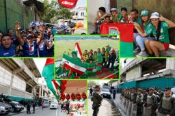 A las 2 de la tarde inicia la Gran Final del fútbol de Honduras, pero el estadio Yankel Rosenthal ya se está llenando.