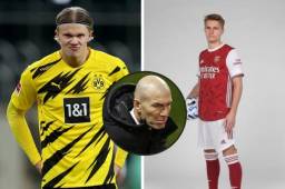 El delantero del Dortmund defendió a su compañero a Martin Odegaard.