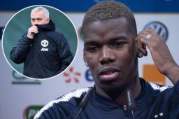 Pogba y Mourinho no mantuvieron una buena relación en el Manchester United.