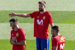 Koke es jugador habitual en la selección de España, pero no quiso ahondar sobre el tema del catalán.