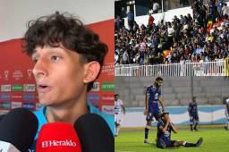 Mathías Vázquez y su mensaje tras la eliminación del Motagua : El hincha que se va antes de que finalicé el partido nunca lo voy a entender