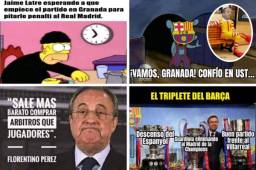 Te presentamos los divertidos memes que dejó el triunfo del Real Madrid sobre el Granada, Barcelona y el VAR son víctimas.