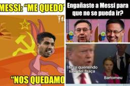 Te presentamos los otros memes que no has visto de Messi y su anuncio de seguir en el FC Barcelona. Al argentino no lo perdonan.
