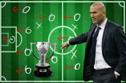Zinedine Zidane lleva año y medio en el banquillo del Real Madrid y ha ganado 4 títulos.